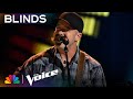 Firefighter Delivers Romantic Performance Of Spin You Around The Voice Blind Auditions NBC