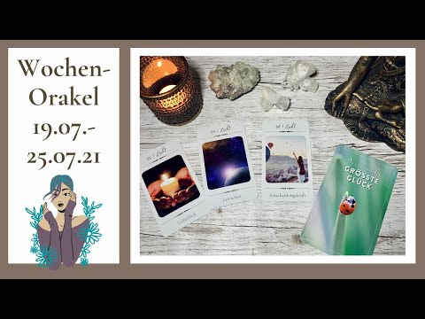 Das zauberhafte Wochenorakel vom 19.7.-25.7.2021