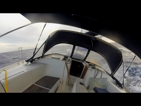 Rough Seas on my 1200nm Solo Sail