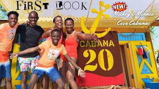 Inside Mickey & Minnie Cove Cabana #20 | NEW Castaway Cay Cabana Tour | Our First Cruise Cabana