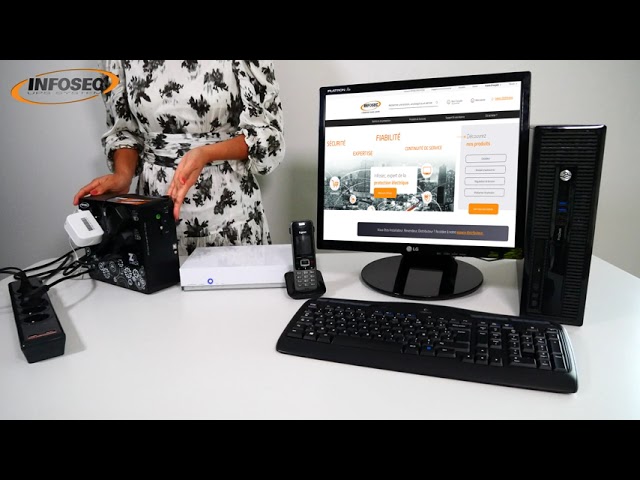 Infosec Z3 Zenergy Box 500 0,5 kVA 200 W 8 sortie(s) CA video