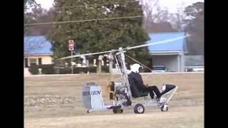 preview picture of video 'Sawyers Pilots Tonys Gyrocopter Feb 2011 Erwin NC'
