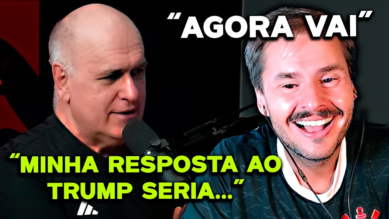 RUBÃO REVELA O QUE FARIA CONTRA TRUMP SE FOSSE PRESIDENTE