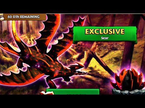 SEAR Max Level 150 Titan Mode - Exclusive Singetail - Dragons:Rise of Berk