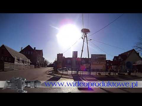 Trasa Ukta - Gałkowo - Krutyń Mazury z kamerą Sony NEX-VG10 + SEL16mm bez stabilizacji z ręki