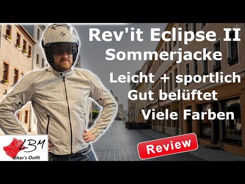 Rev'it Eclipse II im Test - Luftige Sommerjacke, lässig und sportlich