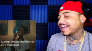 Jaydayoungan Speak Facts REACTION