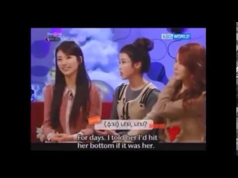 IU likes to pat butts !!!