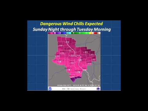 Severe Winter Storm and Deadly Cold Weather For Jan. 4-7, 2014