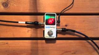 Video thumbnail for 5 Minutes with the TC Electronic Polytune 2 Mini - Pedal Demo by Ryan Kiesshauer