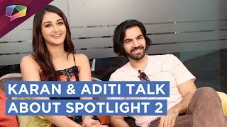 Karan V Grover & Aditi Aarya Talk About Spotlight 2 | Live | Exclusive | HD video