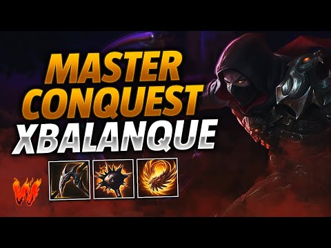 XBALANQUE, SE APAGAN LAS LUCES Y SE COMETE UN CRIMEN - Warchi - Smite Master Conquest
