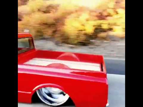 My 1968 gmc rollin!!! Tucking Raceline 26'' billets floatin