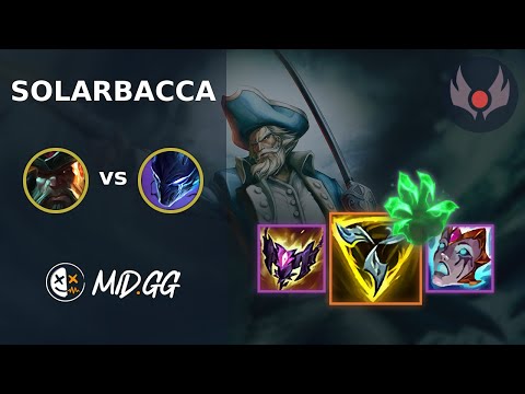 MID.GG: [ solarbacca ] Gangplank TOP vs Nocturne | EUW GRANDMASTER | LOL Season 2024