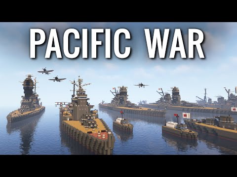 NPC WAR - World War 2 in Minecraft - PACIFIC WAR | WW2 in Asia