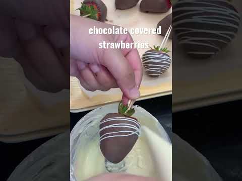 Chocolate covered strawberries @waheeda shakil￼