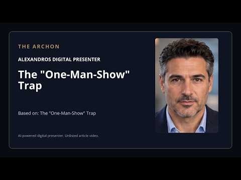 The "One-Man-Show" Trap thumbnail