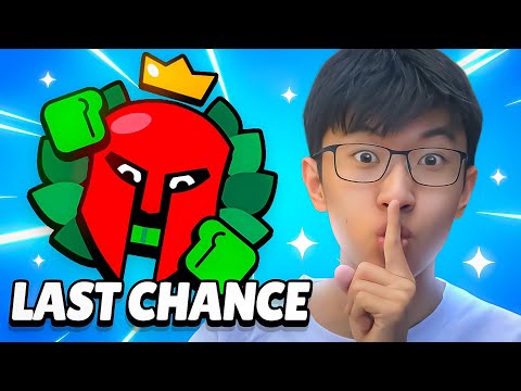 only 0.001% of players have this pin, and it's my LAST chance to get it...