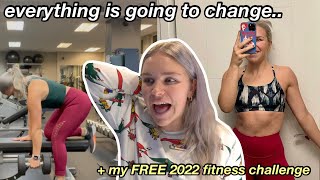 WHAT'S TO COME OF MY CHANNEL... plus my 2022 FREE FITNESS CHALLENGE! #stepinto22 (twistmas day 19)
