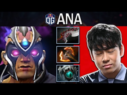 OG.ANA SMURF ANTI-MAGE WITH 21 KILLS WITH 860 GPM & XPM - DOTA 2 PRO GAMEPLAY