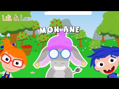 chanson pour les petit mon ane - mon ane mon ane a bien mal a la tete comptine