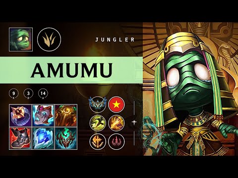 Amumu Jungle vs Kha'Zix - VN Challenger Patch 25.23