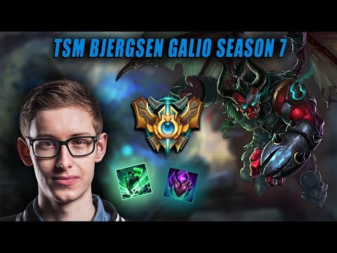 TSM Bjergsen | Galio vs Ryze | NA Master 120 LP