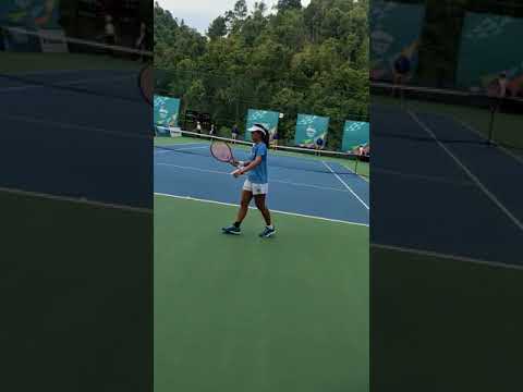 Final Tunggal Putri Tenis PON Papua Aldila Sutjiadi Vs Priska Madelyn Nugroho