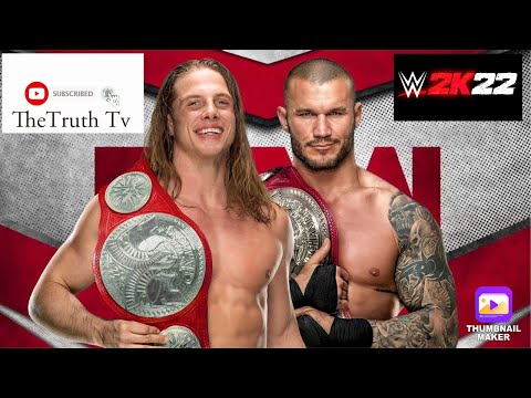 WWE 2k22 UNIVERSE MODE EPISODE 1 FRESH START