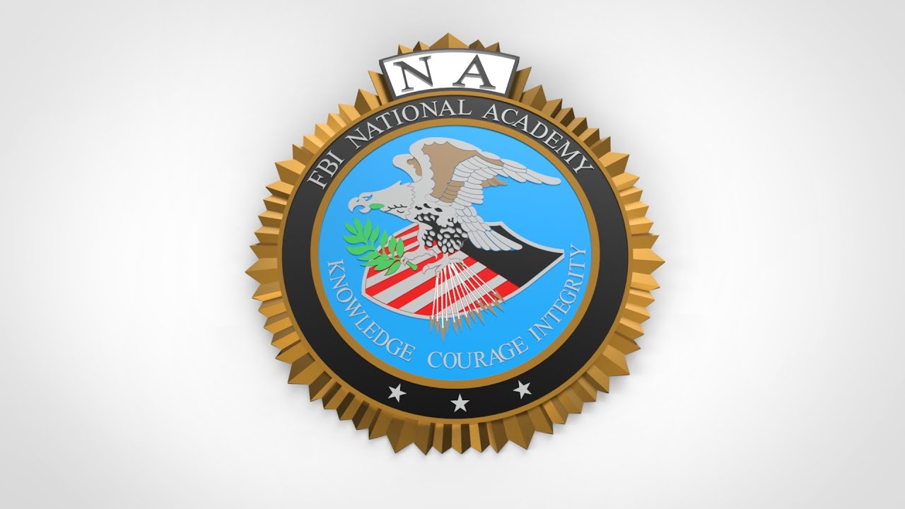 Fbi national academy seal 3D Print Model
