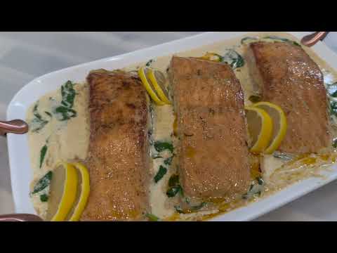 Creamy Salmon and Spinach Recipe