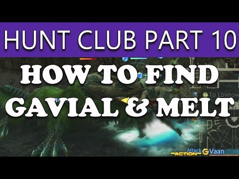 Final Fantasy XII The Zodiac Age How to Find GAVIAL & MELT RARES - The Hunt Club Part 10