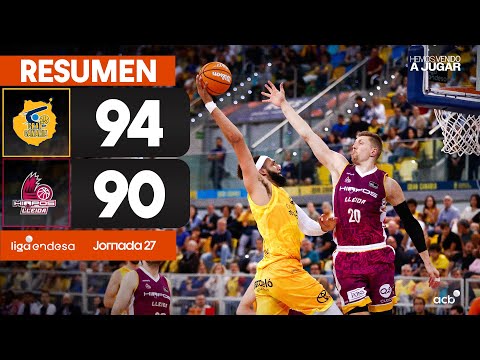 Dreamland Gran Canaria - Hiopos Lleida (94-90) RESUMEN | Liga Endesa 2024-25