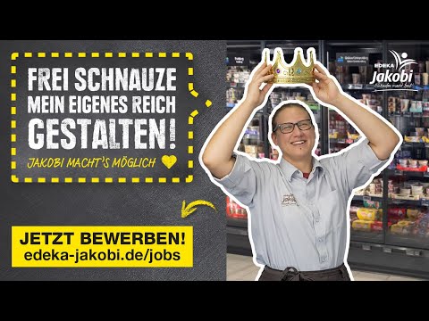 Frau Schäfer: Frei Schnauze mein eigenes Reich gestalten! │ Mein Job bei EDEKA Jakobi