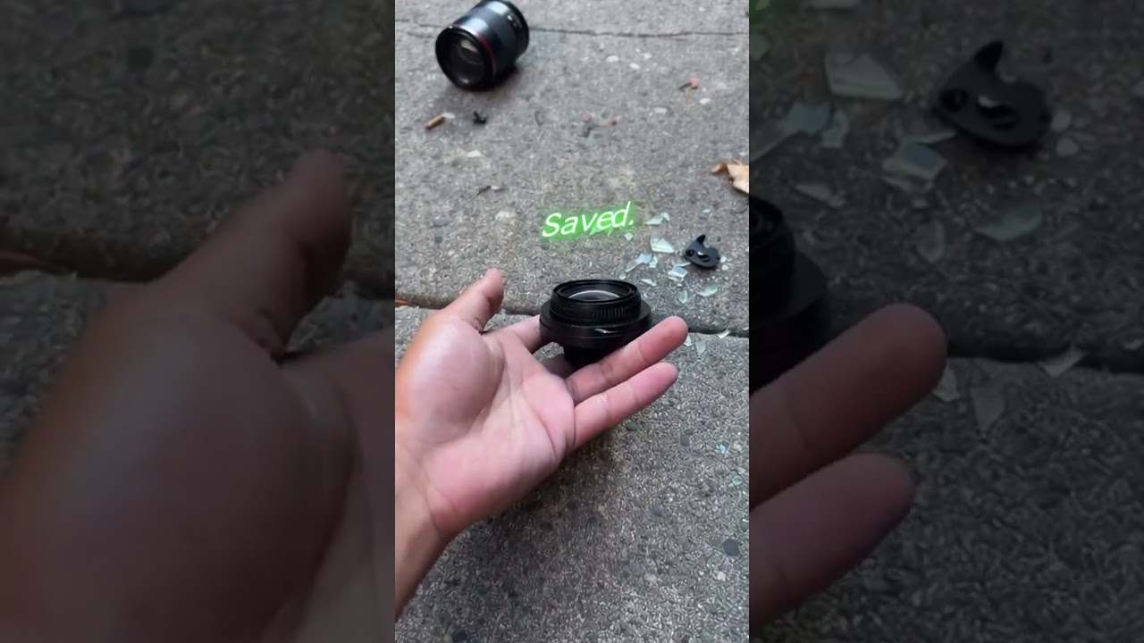 Real Life UNDO Button? Fixing My Broken Lens! ⏳📸
