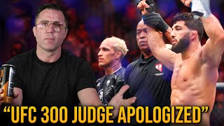 Arman Tsarukyan Claimed UFC 300 Judge Apologized