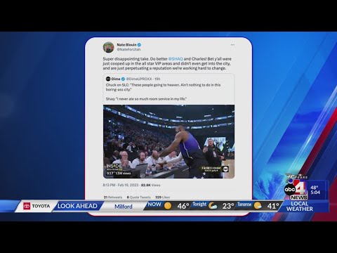 Charles Barkley and Shaquille O’Neal Call Salt Lake City ‘Boring’ During NBA All-Star Game