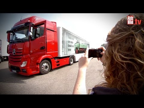 Carpooling - In a Mercedes Actros from Hamburg to Berlin