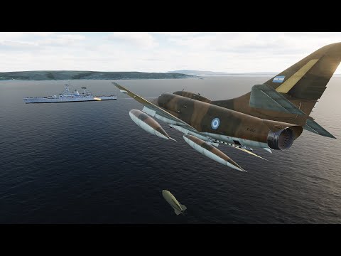 How Argentinian Pilots Bravely Attacked Royal Navy's HMS Antelope
