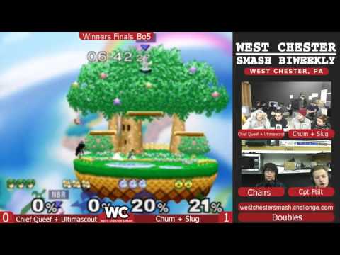 WCS 1-16-2016 Doubles: Chief Queef + Ultimascout (Green) vs Slug + Chum (Blue)