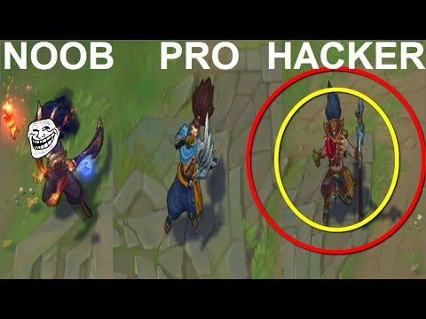 PRO YASUO vs HACKER YASUO vs NOOB YASUO