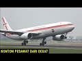 Nonton Pesawat Terbang dari Dekat, Landing dan Take Off  di Bandara Soekarno-Hatta Jakarta