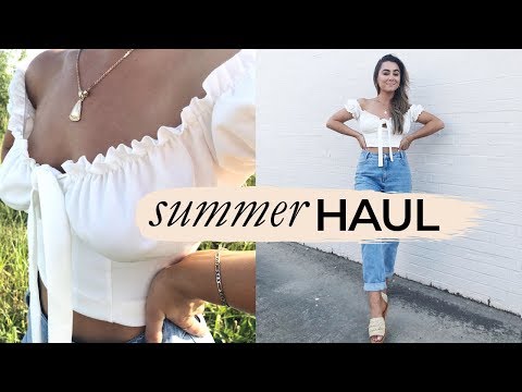 TRY-ON HAUL! Forever 21, Zara and H&M | Julia Havens Video