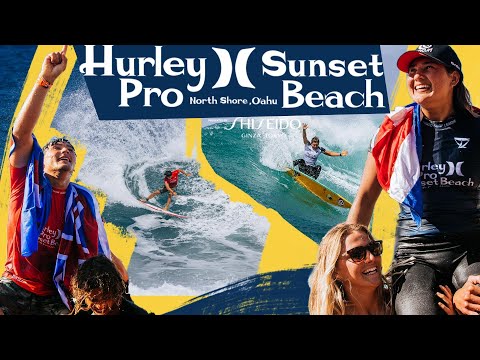 Mamiya, Hennessy Win Hurley Pro Sunset Beach, Take Yellow Leaders Jerseys | WSL Presents in 4K