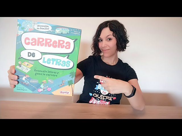 Vídeo relacionado con Ludilo - Carrera De Letras | Juegos De Mesa Niños 7 Años O Más | Juego De Mesa 7 Años | Juegos Infantiles De Cooperación | Regalos para Niños De 2 A 8 Jugadores