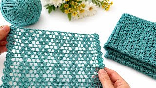 💚Incredibly Beautiful and Simple Crochet Pattern💚How to Make a Unique Pattern for All Projects