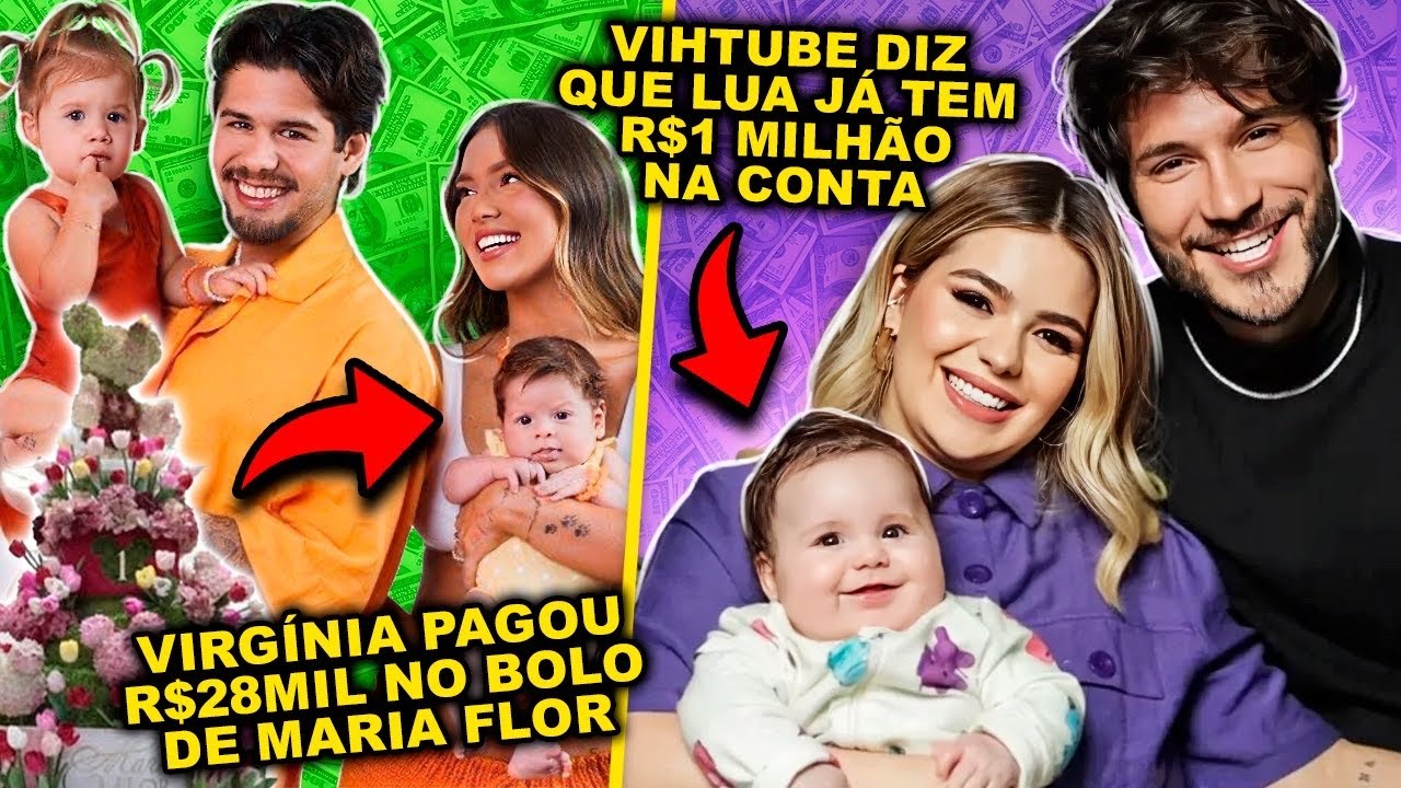 OS BEBÊS MAIS RICOS E FAMOSOS DA INTERNET | Diva Depressão