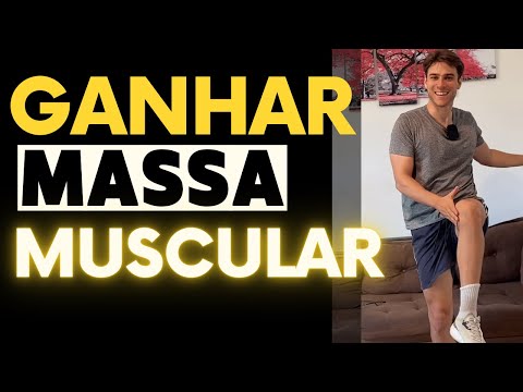 Treino de pernas e glúteos para ganhar massa muscular | EM CASA | Henrich Lima
