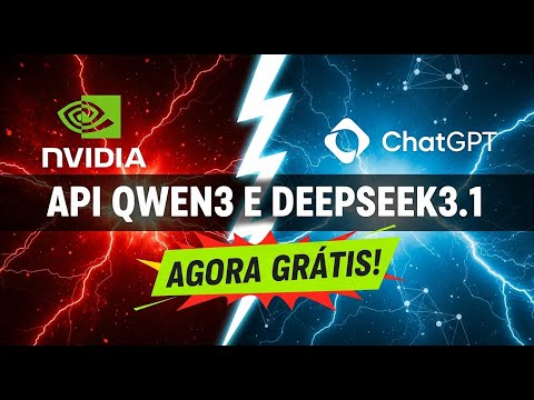 NVIDIA LIBEROU A API CONCORRENTE DO GPT-4 [DE GRAÇA]