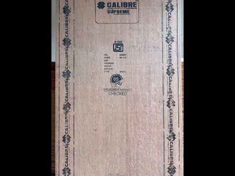 Calibre prime timber wood block board, thickness: 19mm, size...